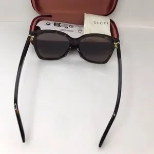 New Authentic Gucci GG0459SA 002 Havana Brown Butterfly Sunglasses Gucci | Accessories | New Original Gucci Gg459sa 002  main image 2